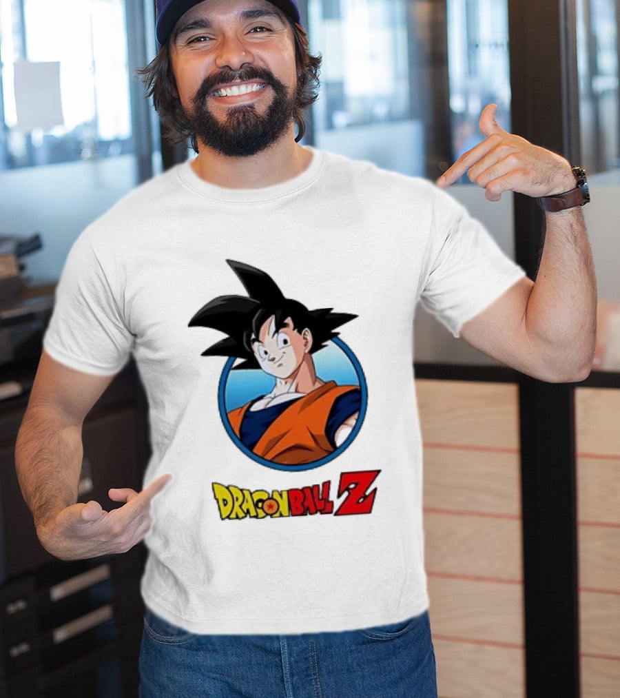 Dragon Ball Z Goku Face Anime T-Shirt