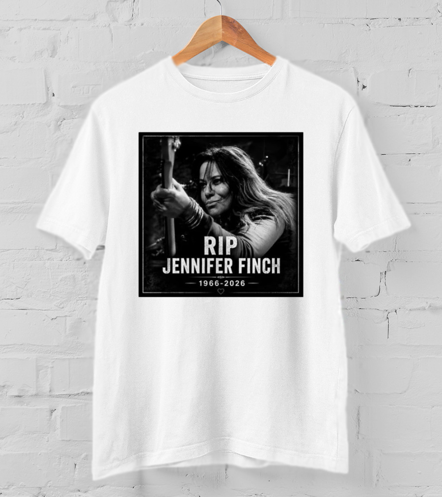RIP Jennifer Finch 1966 2026 Memorial T-Shirt