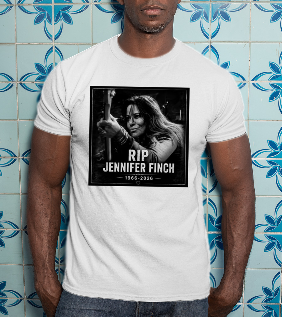 RIP Jennifer Finch 1966 2026 Memorial T-Shirt