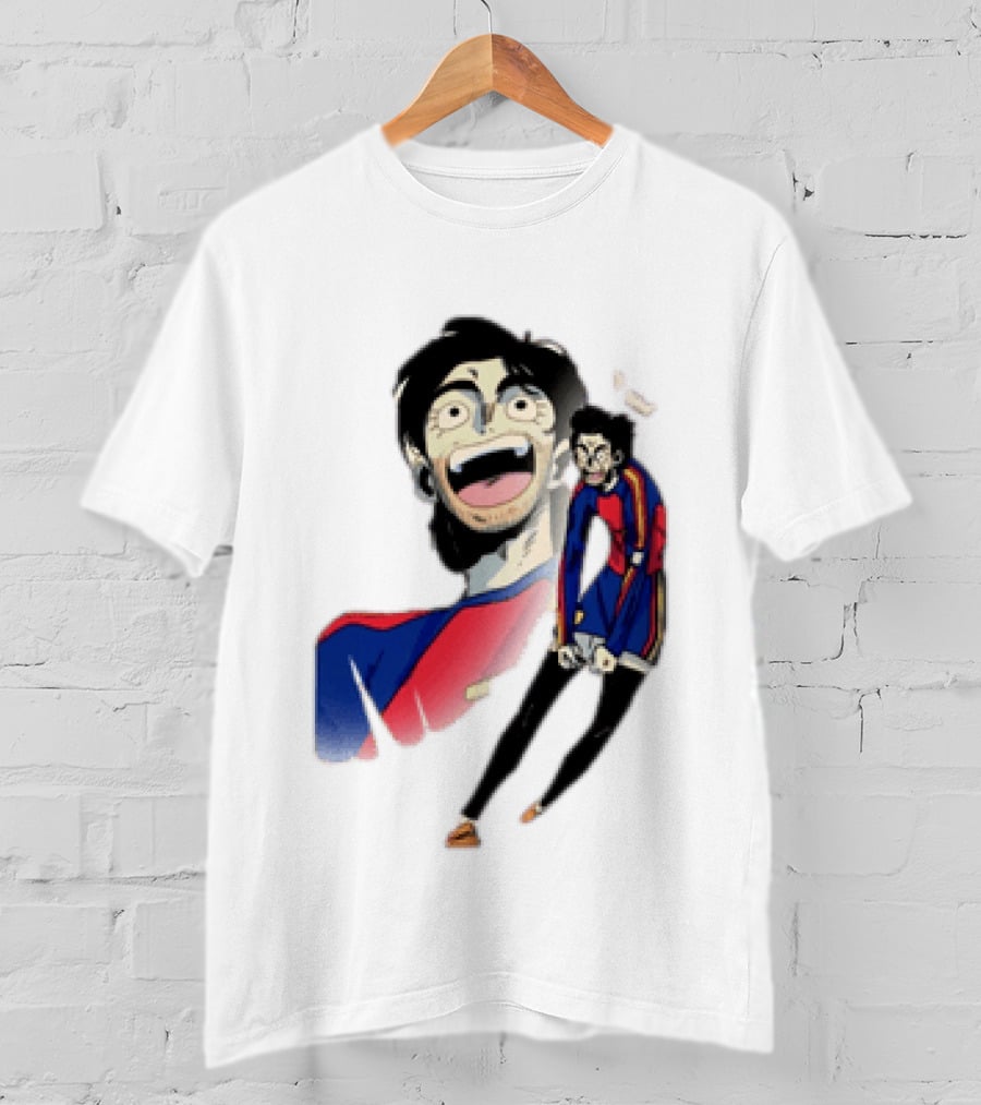 Ferran Torres Spain National Football Team Cartoon T-Shirt