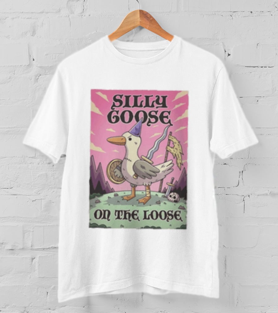 Silly Goose On The Loose Medieval Adventure T-Shirt