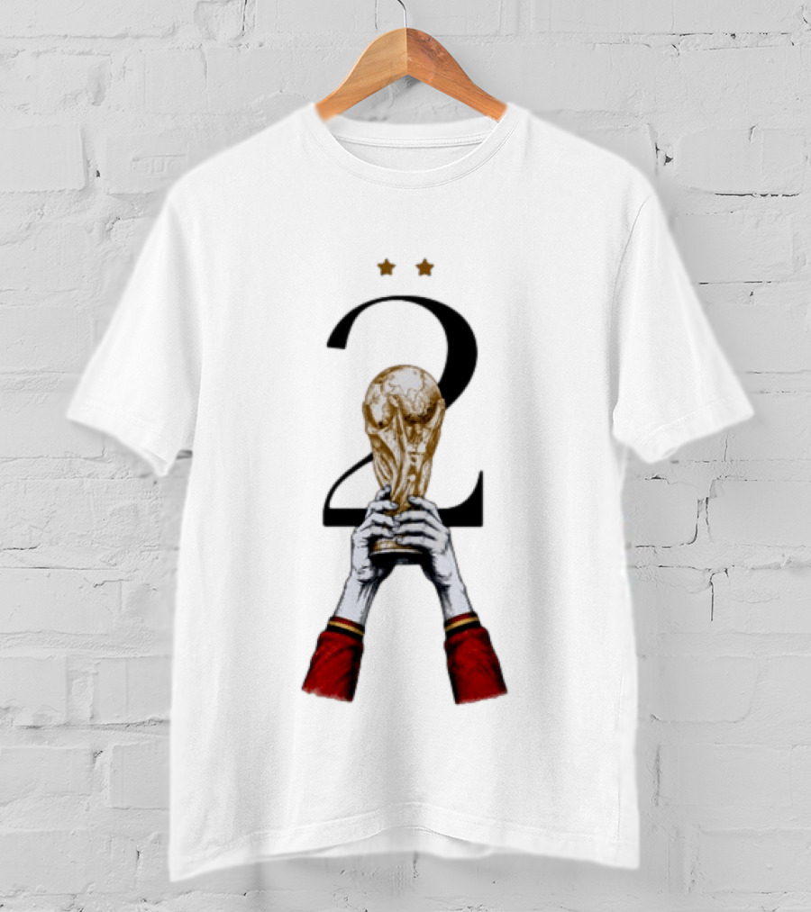 Spain 2 Ganadores 2026 Trophy World Cup Victory Celebration T-Shirt