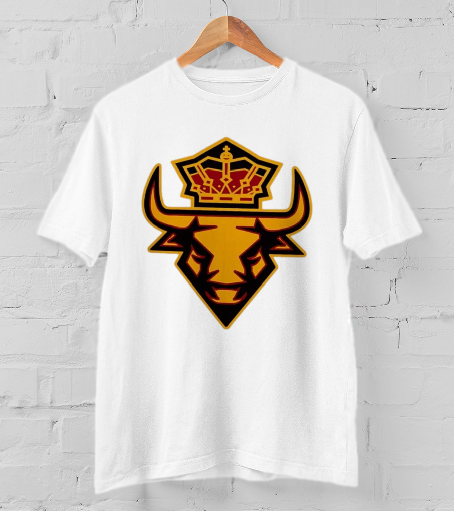 Spain Bull Emblem Royalty Team Crown T-Shirt