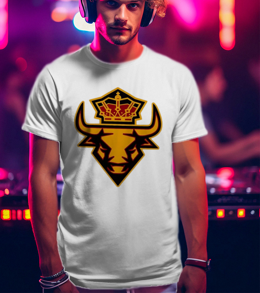 Spain Bull Emblem Royalty Team Crown T-Shirt