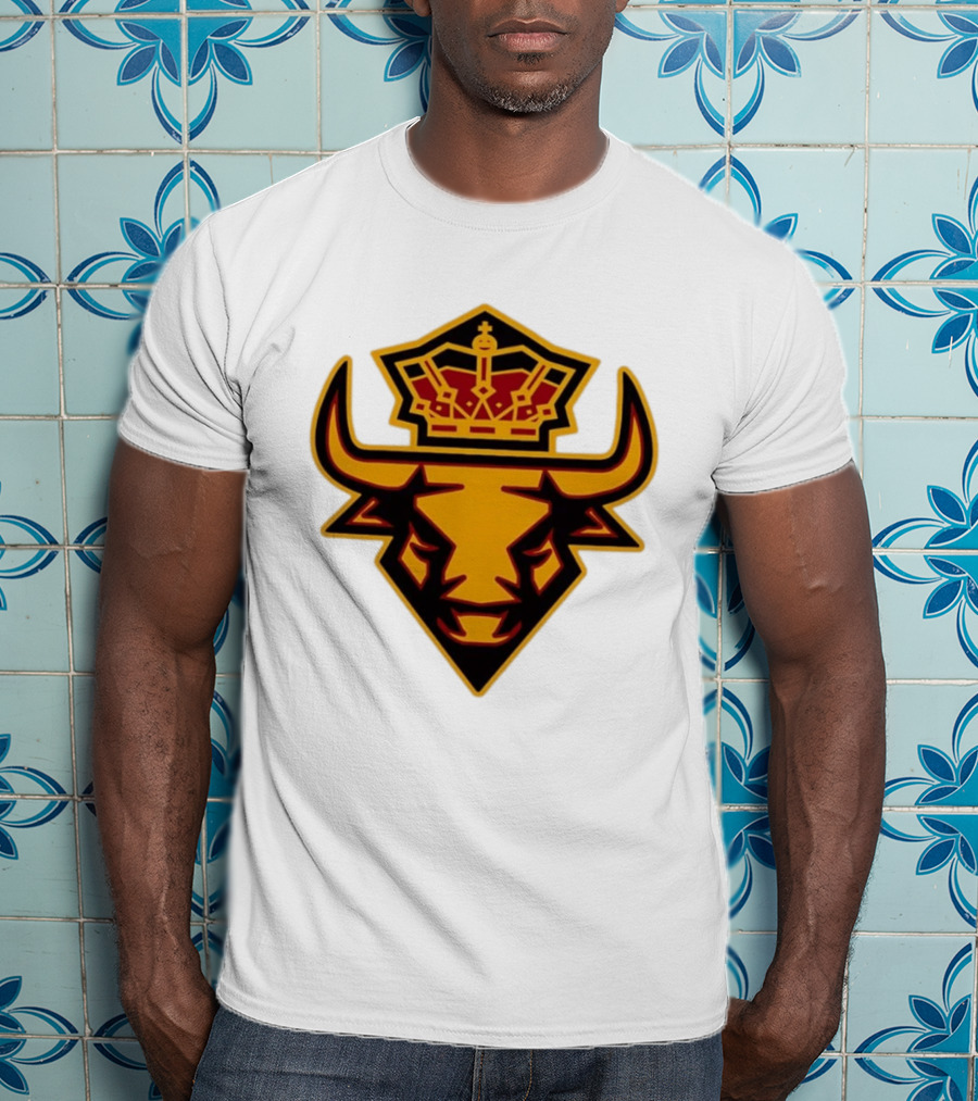 Spain Bull Emblem Royalty Team Crown T-Shirt