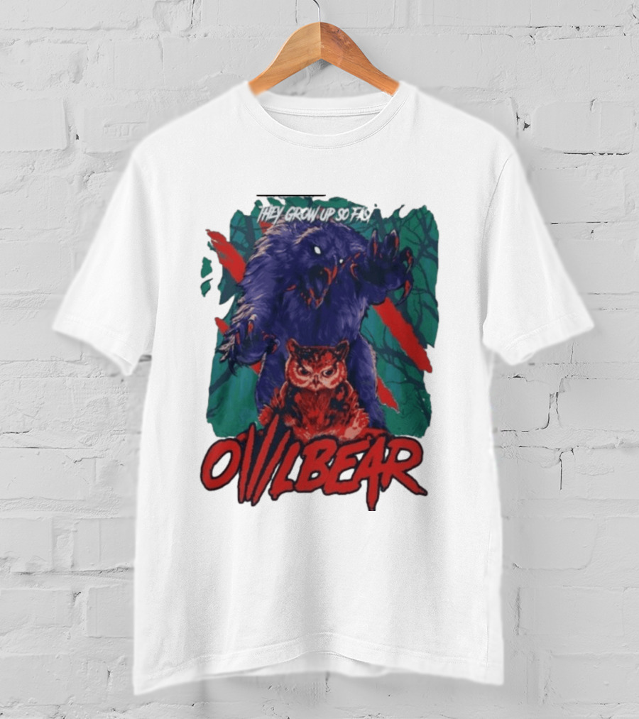 They Grow Up So Fast Owlbear Fantasy Creature T-Shirt