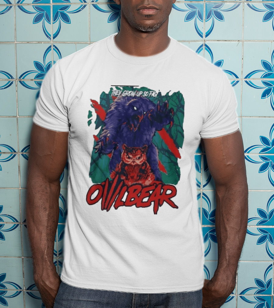 They Grow Up So Fast Owlbear Fantasy Creature T-Shirt