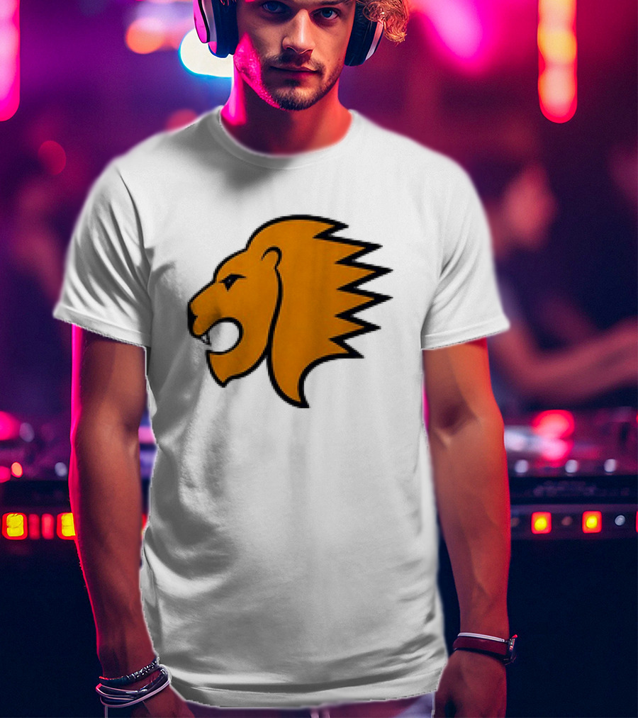 NHL Lion Hockey Jersey Bold Lion T-Shirt