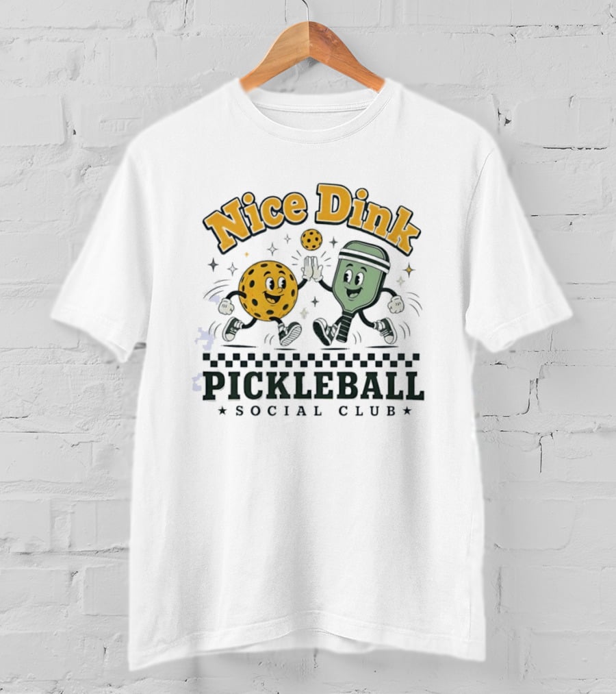 Nice Dink Pickleball Social Club High Five T-Shirt