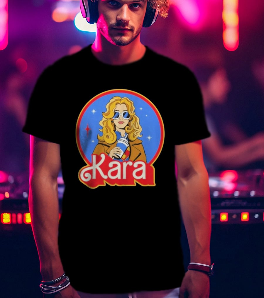 Kara 2026 Screencrush Sunglasses Coffee T-Shirt