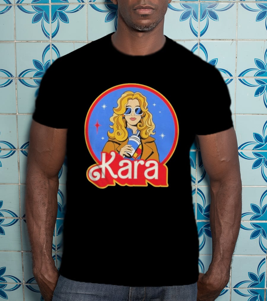 Kara 2026 Screencrush Sunglasses Coffee T-Shirt