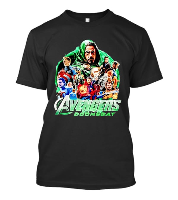 Avengers Doomsday Iron Man Captain America Marvel T-Shirt