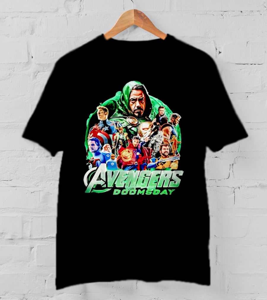 Avengers Doomsday Iron Man Captain America Marvel T-Shirt