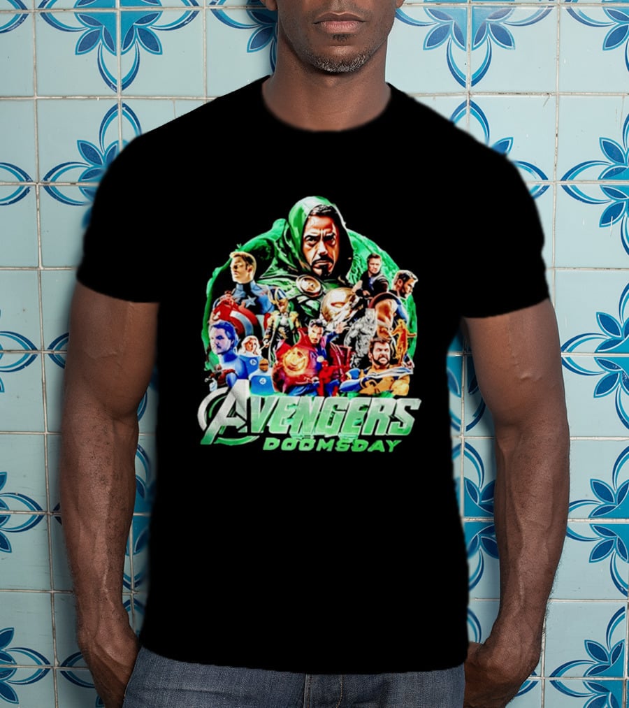 Avengers Doomsday Iron Man Captain America Marvel T-Shirt
