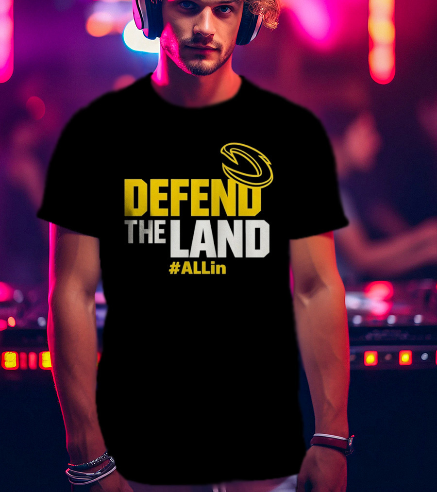 Cleveland Cavaliers Defend The Land #ALLin T-Shirt