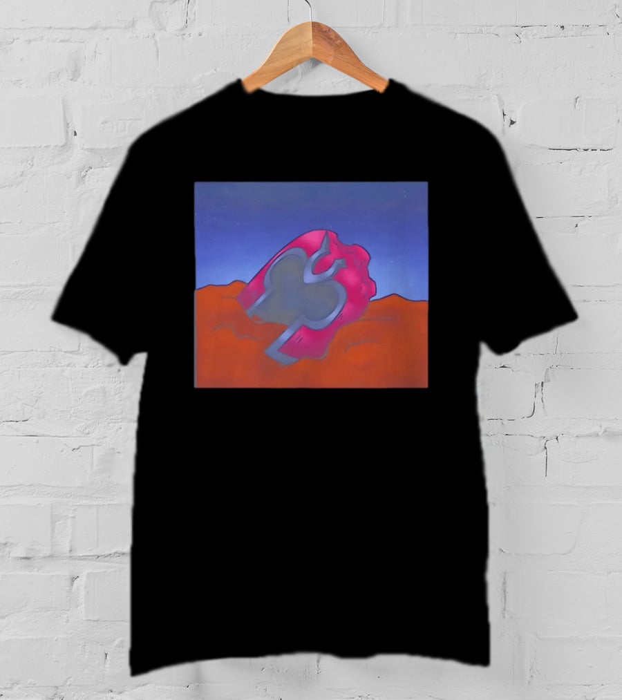 Devil Card Sinners To The Saint With Red Heart Symbol In Sand T-Shirt