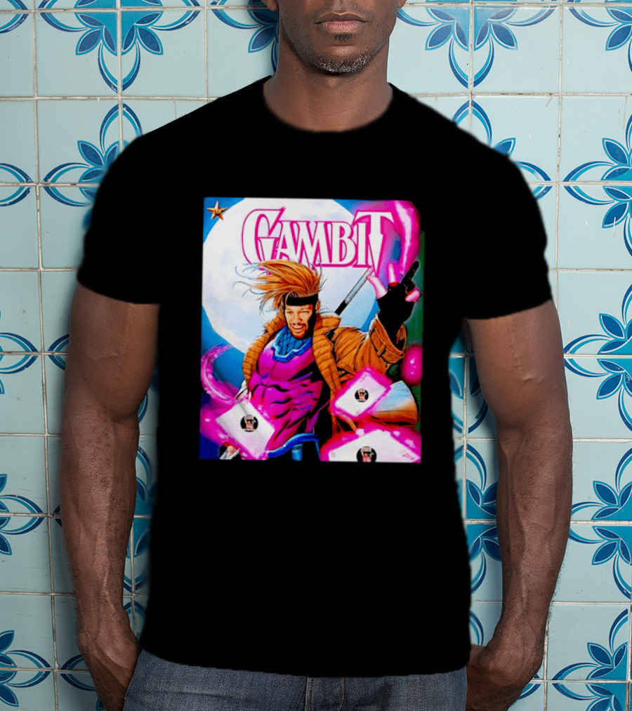 Jalen Brunson New York Knicks Gambit Crossover Comic T-Shirt