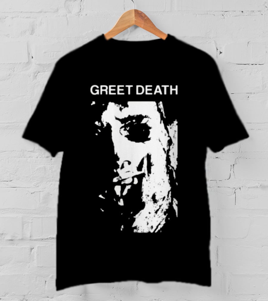 Evil Greed Store Greet Death Leatherface Horror T-Shirt