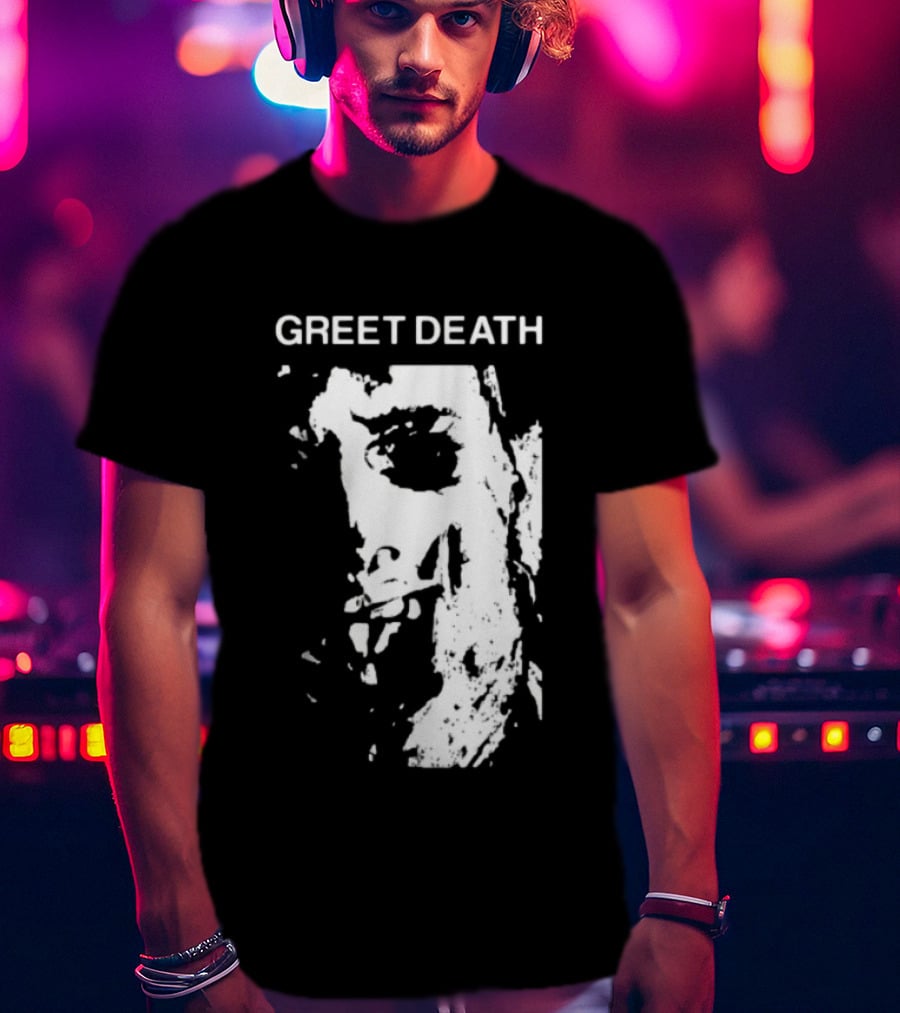Evil Greed Store Greet Death Leatherface Horror T-Shirt
