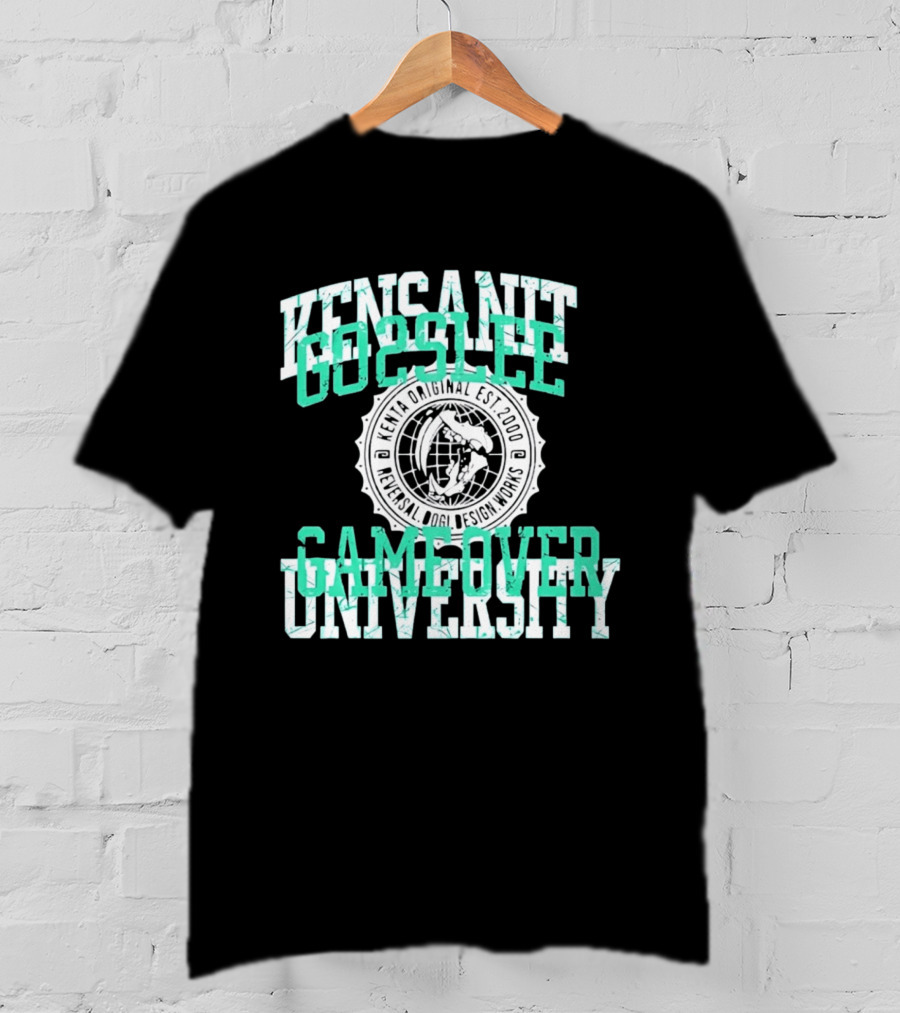 Kensanity Go2Sleep Gameover University Kenta Original Est 2000 Reversal Dogi Works T-Shirt