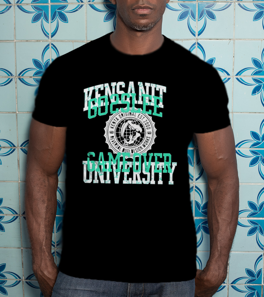 Kensanity Go2Sleep Gameover University Kenta Original Est 2000 Reversal Dogi Works T-Shirt