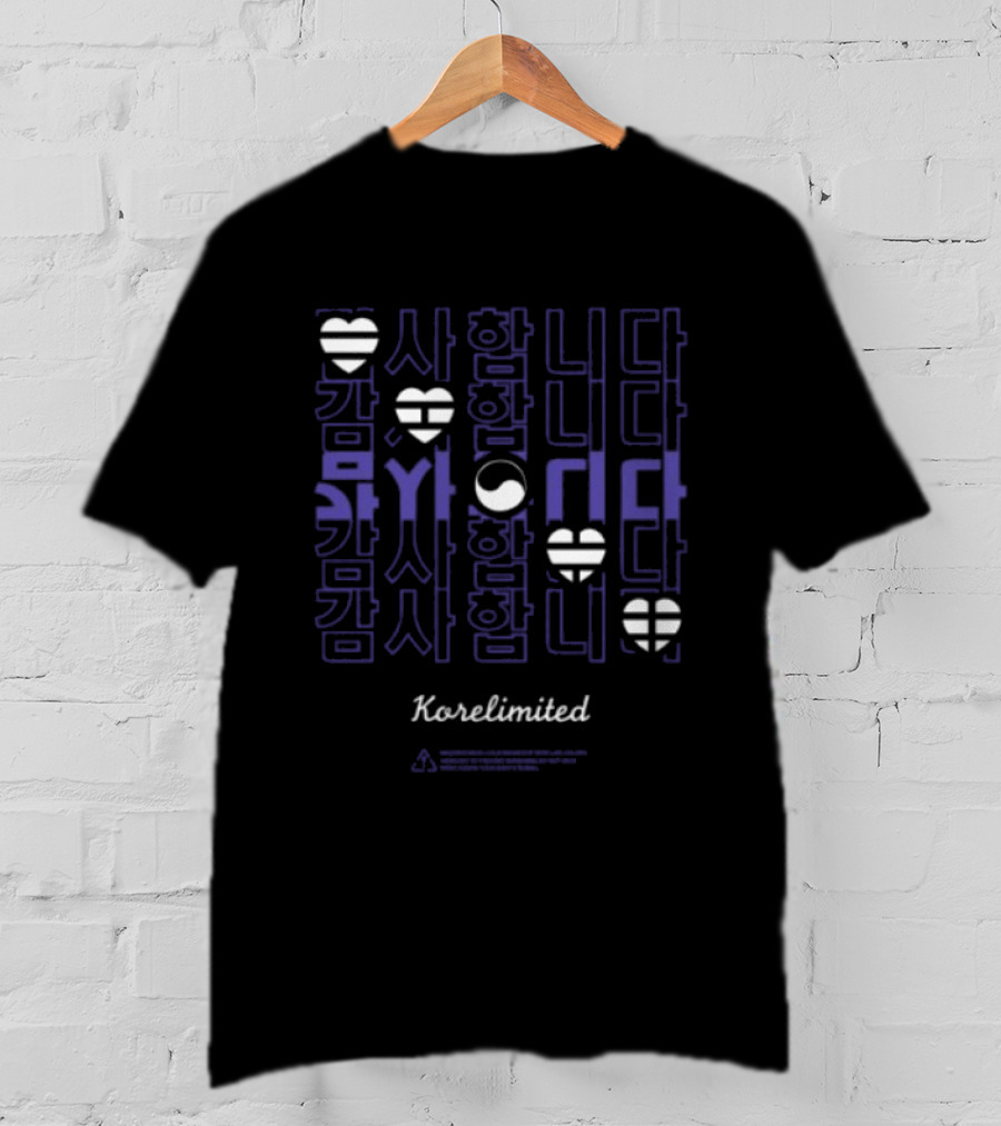 Korelimited Koreatown Purple Heart Korean T-Shirt