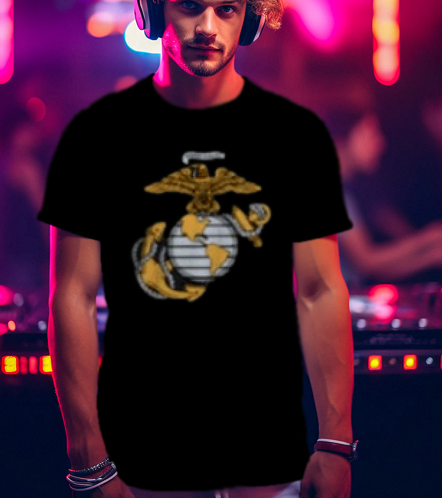 Marine Corps 250 Years Semper Fi Marines Gift Shop Store T-Shirt