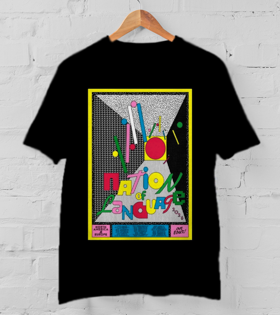 Nation Of Language North America Europe 2026 Tour On Tour T-Shirt