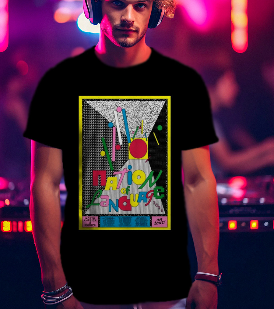 Nation Of Language North America Europe 2026 Tour On Tour T-Shirt