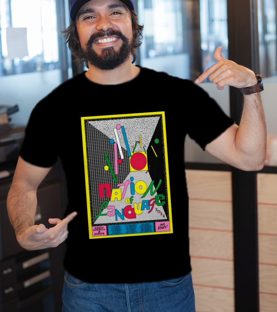 Nation Of Language North America Europe 2026 Tour On Tour T-Shirt