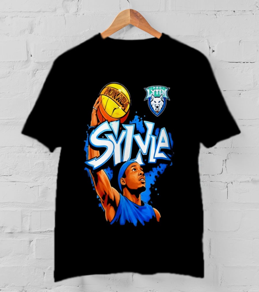 Sylvia Hownba Pro Lytin Basketball Player T-Shirt