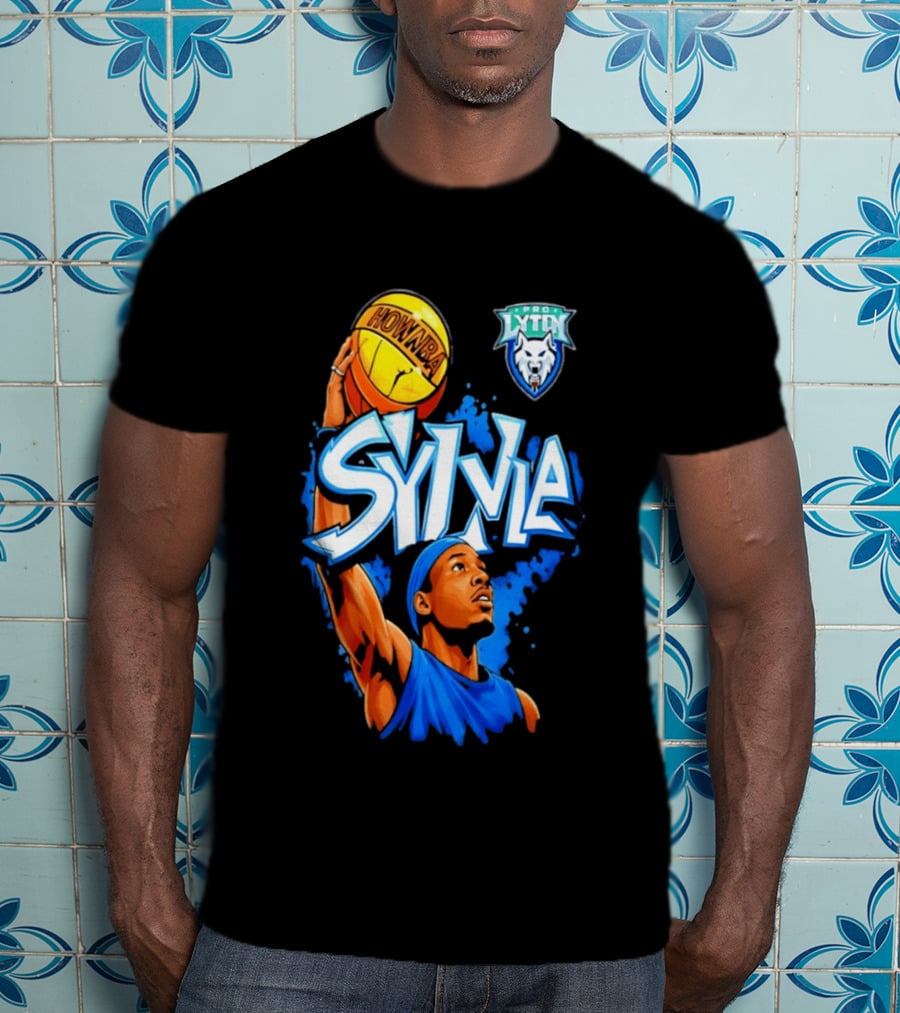 Sylvia Hownba Pro Lytin Basketball Player T-Shirt