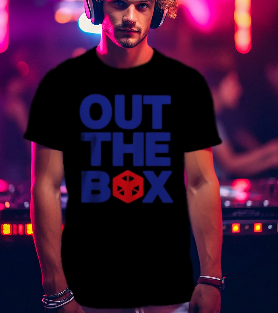 OUT THE BOX Hexagonal Symbol P Lo Store T-Shirt