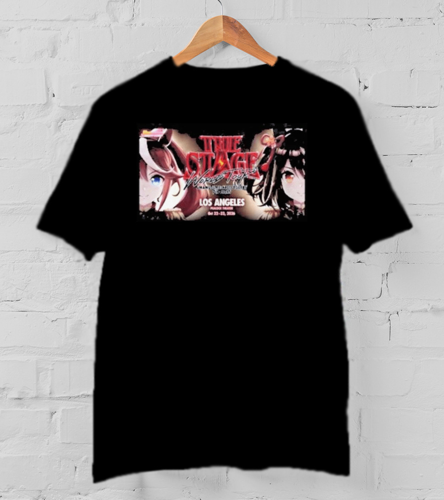 Umamusume Pretty Derby True Stage World Tour 2026 Los Angeles Peacock Theater Oct 22 23 T-Shirt