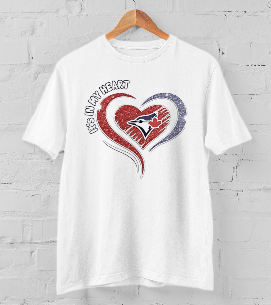 Toronto Blue Jays Heart T-Shirt