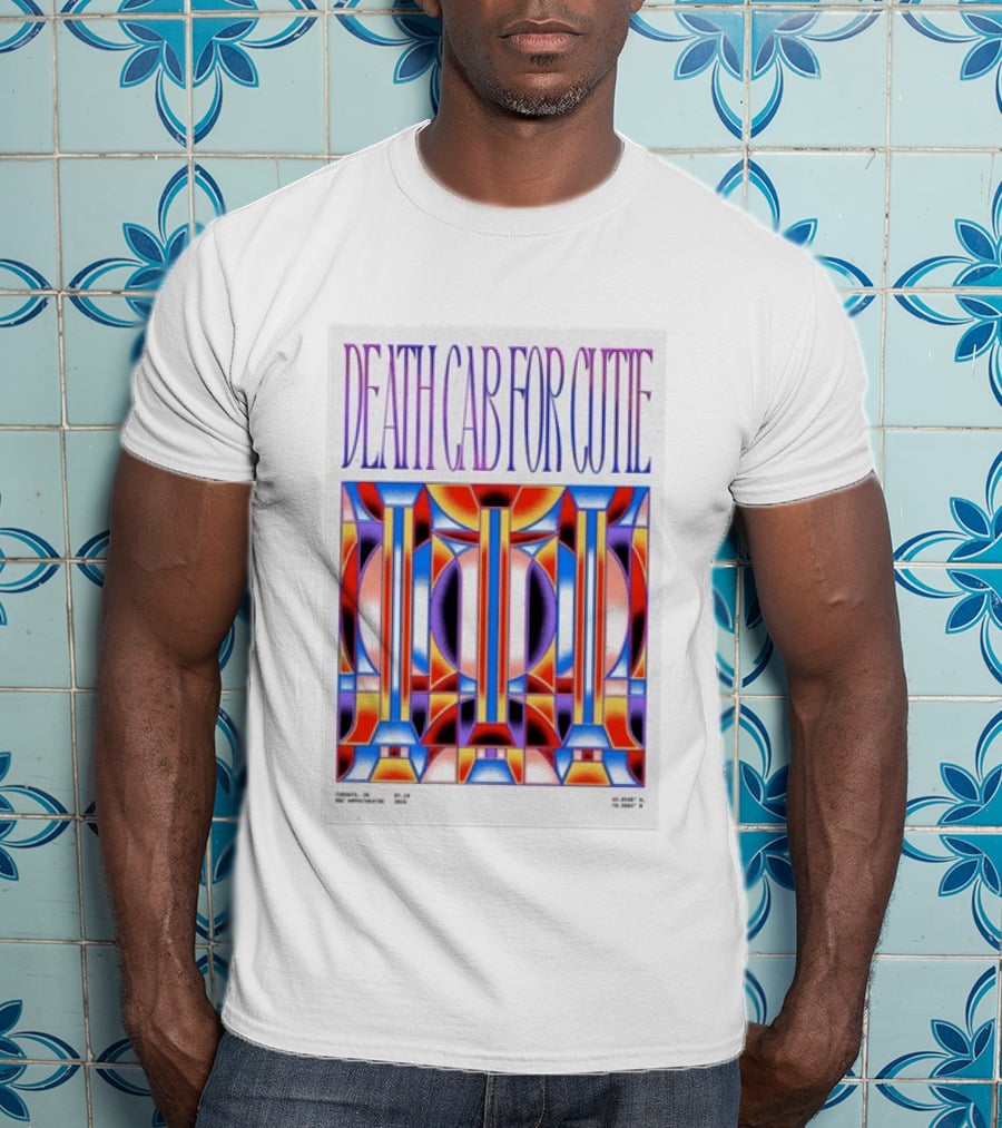 Death Cab For Cutie Toronto ON 07 19 2026 Tour Geometric T-Shirt