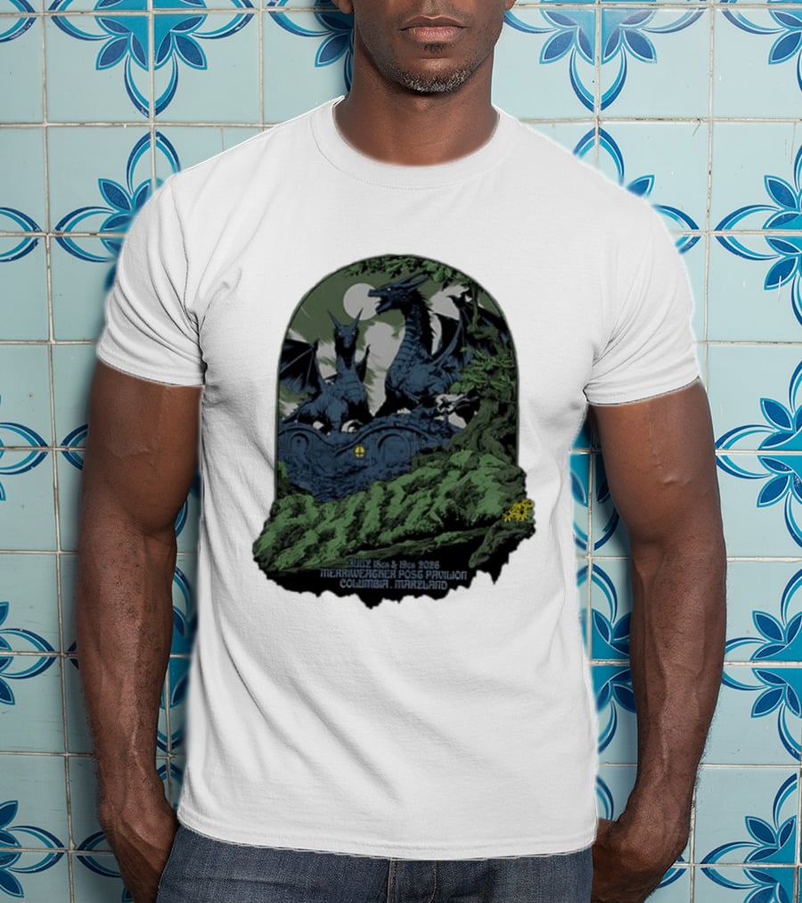 Dragons July 18th 19th 2026 Merriweather Post Pavilion Columbia Maryland T-Shirt