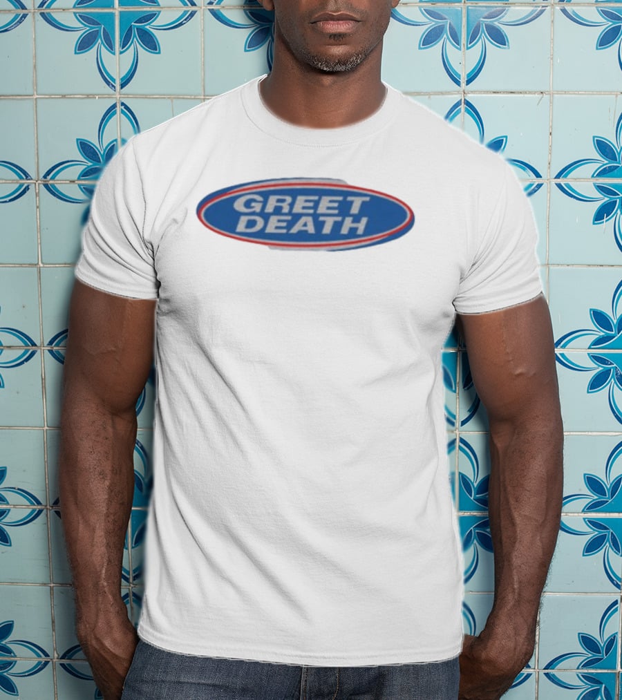 Greet Death Evil Greed Store Bud Light T-Shirt