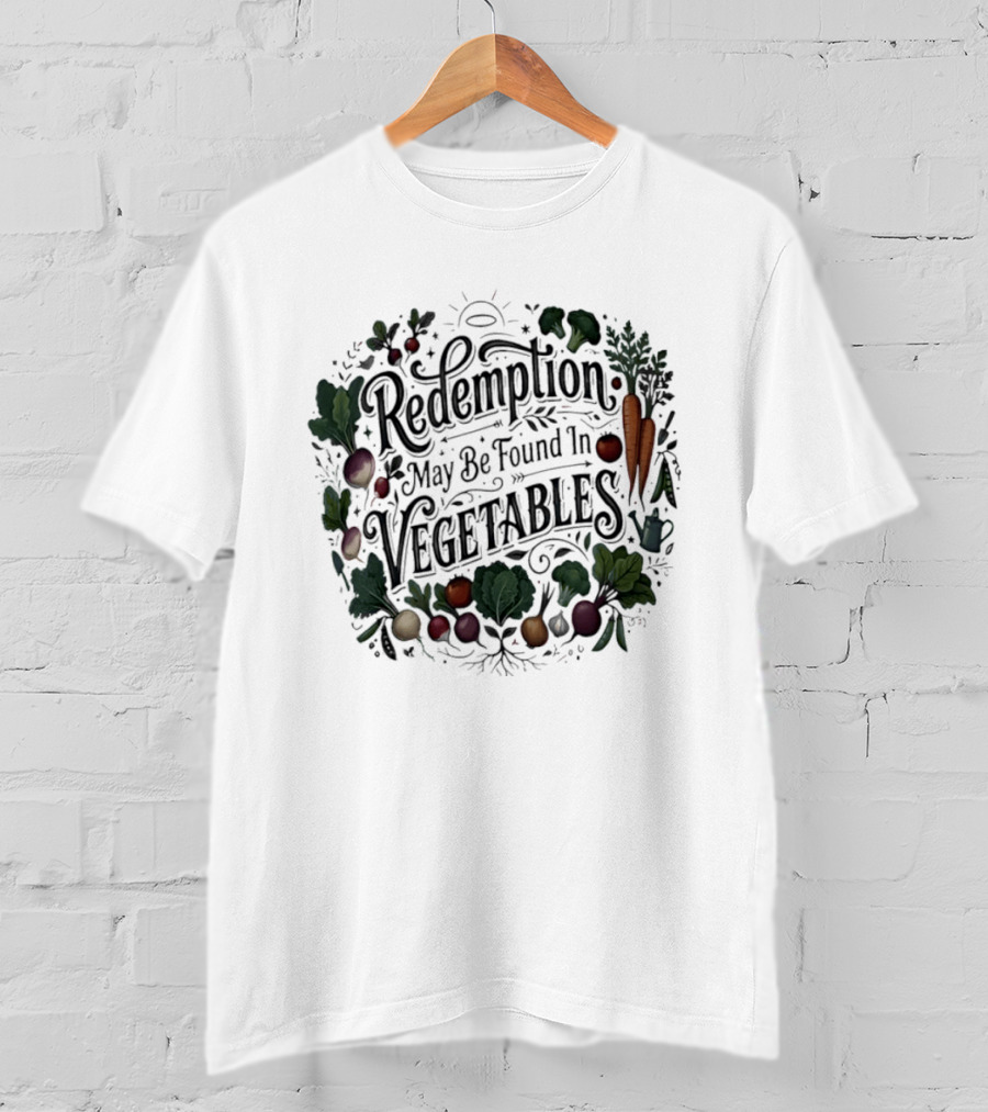 Redemption May Be Found In Vegetables Garden Vegetables T-Shirt