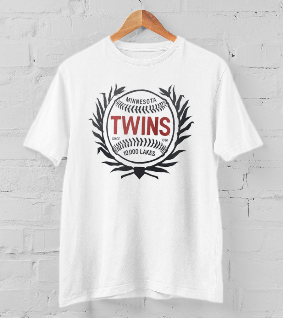 Minnesota Twins Since 1961 10000 Lakes Baseball T-Shirt