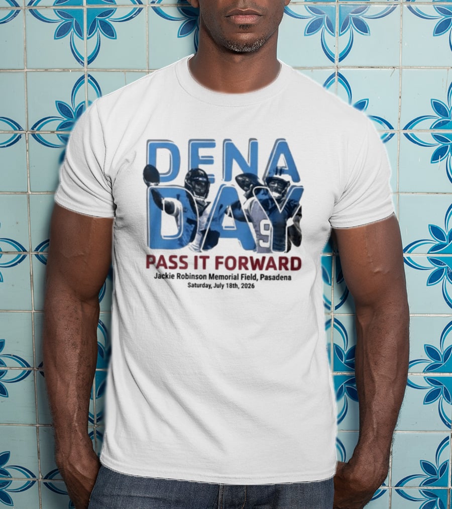 Panthers Dena Day 2026 Pass It Forward Jackie Robinson Memorial Field July 18th Pasadena T-Shirt