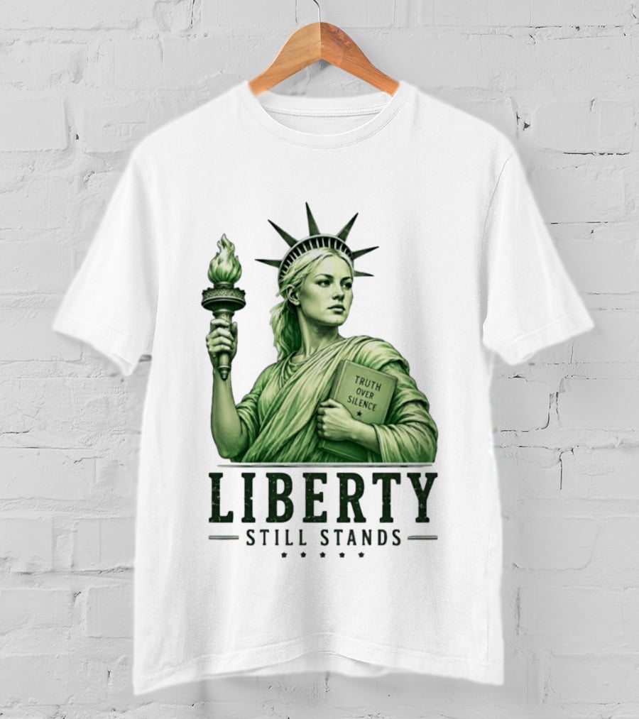Sophie Cunningham Liberty Truth Over Silence Statue Still Stands T-Shirt