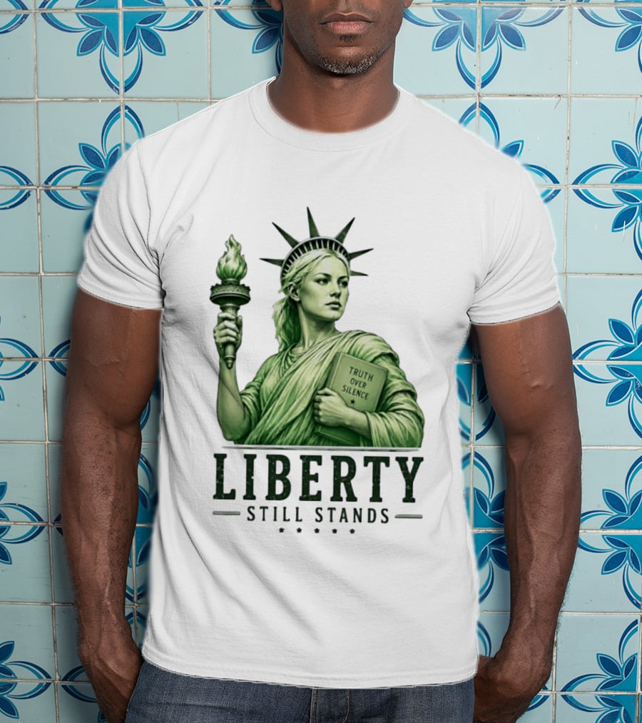 Sophie Cunningham Liberty Truth Over Silence Statue Still Stands T-Shirt