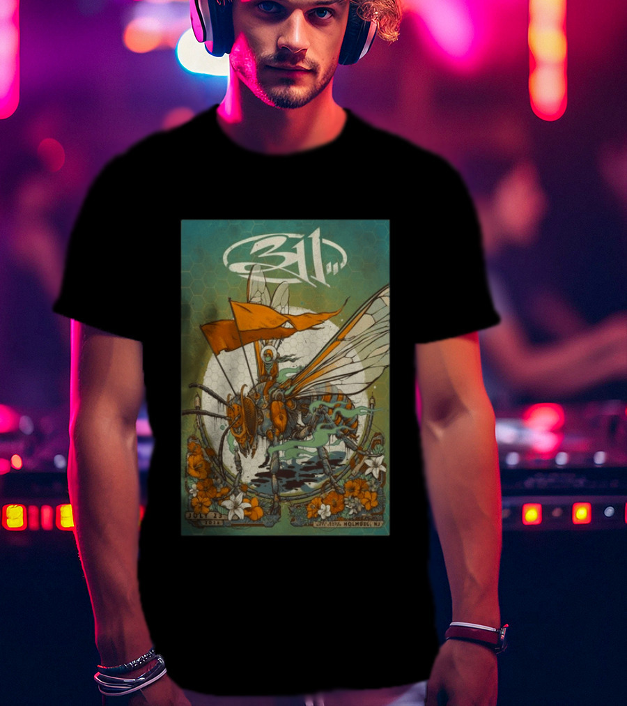 311 Concert Holmdel NJ July 23 2026 Insect T-Shirt