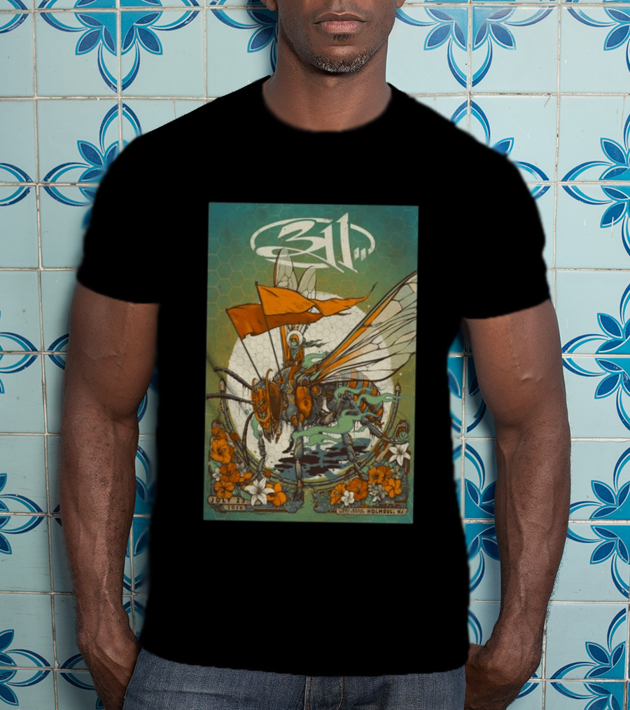 311 Concert Holmdel NJ July 23 2026 Insect T-Shirt