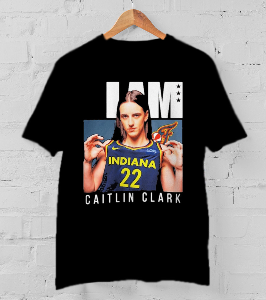 Caitlin Clark Indiana Fever Basketball SLAM Magazine I AM T-Shirt