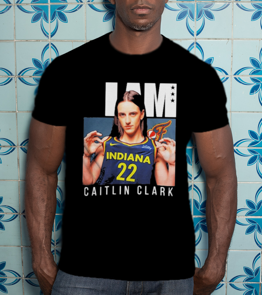 Caitlin Clark Indiana Fever Basketball SLAM Magazine I AM T-Shirt
