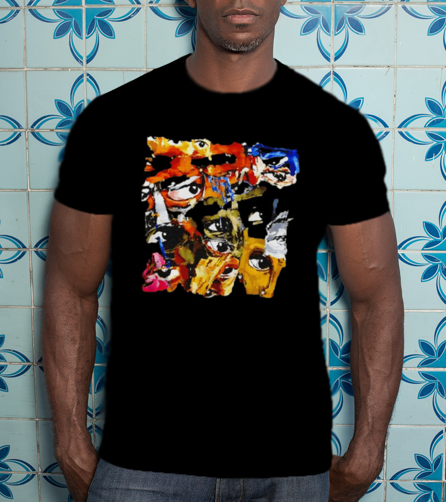 J Cole 4 Your Eyez Only Album Cover Collage Eyes Music T-Shirt