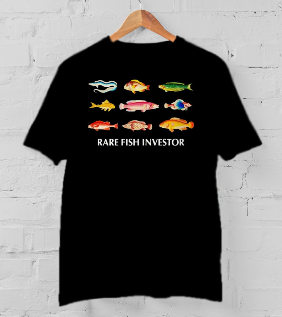 Rare Fish Investor Colorful Aquatic Collection T-Shirt