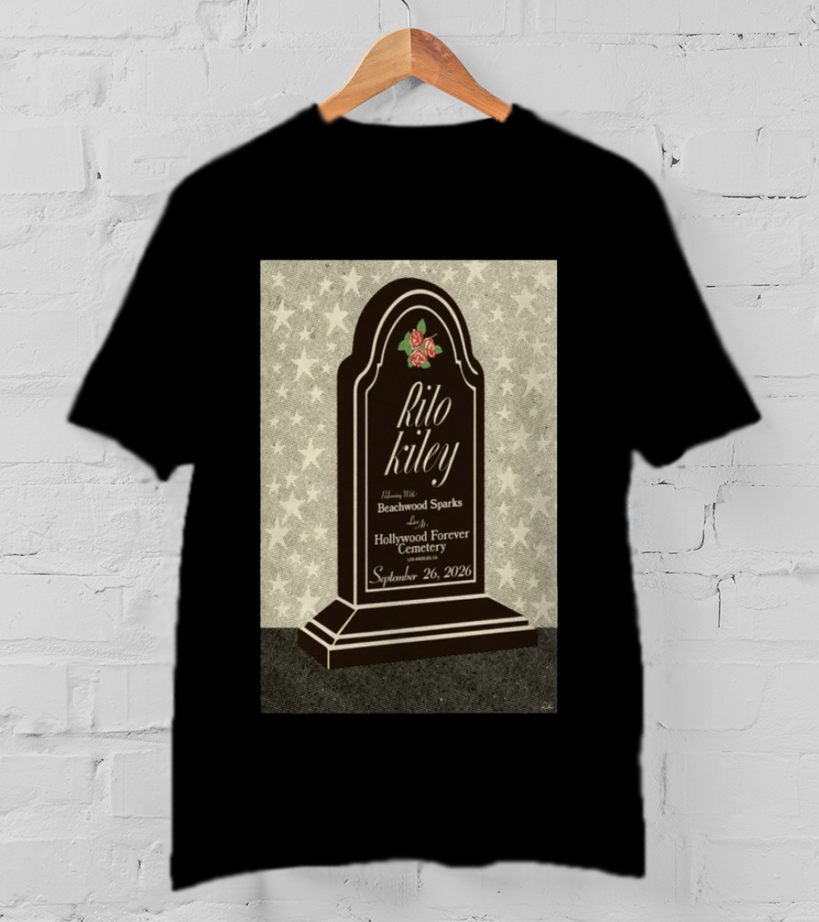 Rilo Kiley Featuring Beachwood Sparks Hollywood Forever Cemetery Los Angeles September 26 2026 T-Shirt
